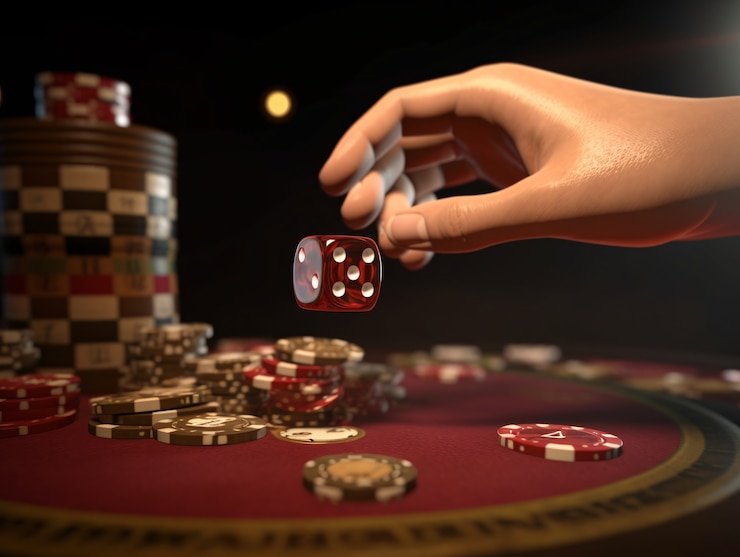 Layar permainan Red Tiger di aplikasi mobile nonstop4d menampilkan reels dan tombol kontrol